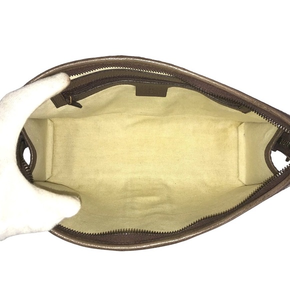 GUCCI Clutch bag Sherry line GG Supreme Canvas. - Picture 12 of 16